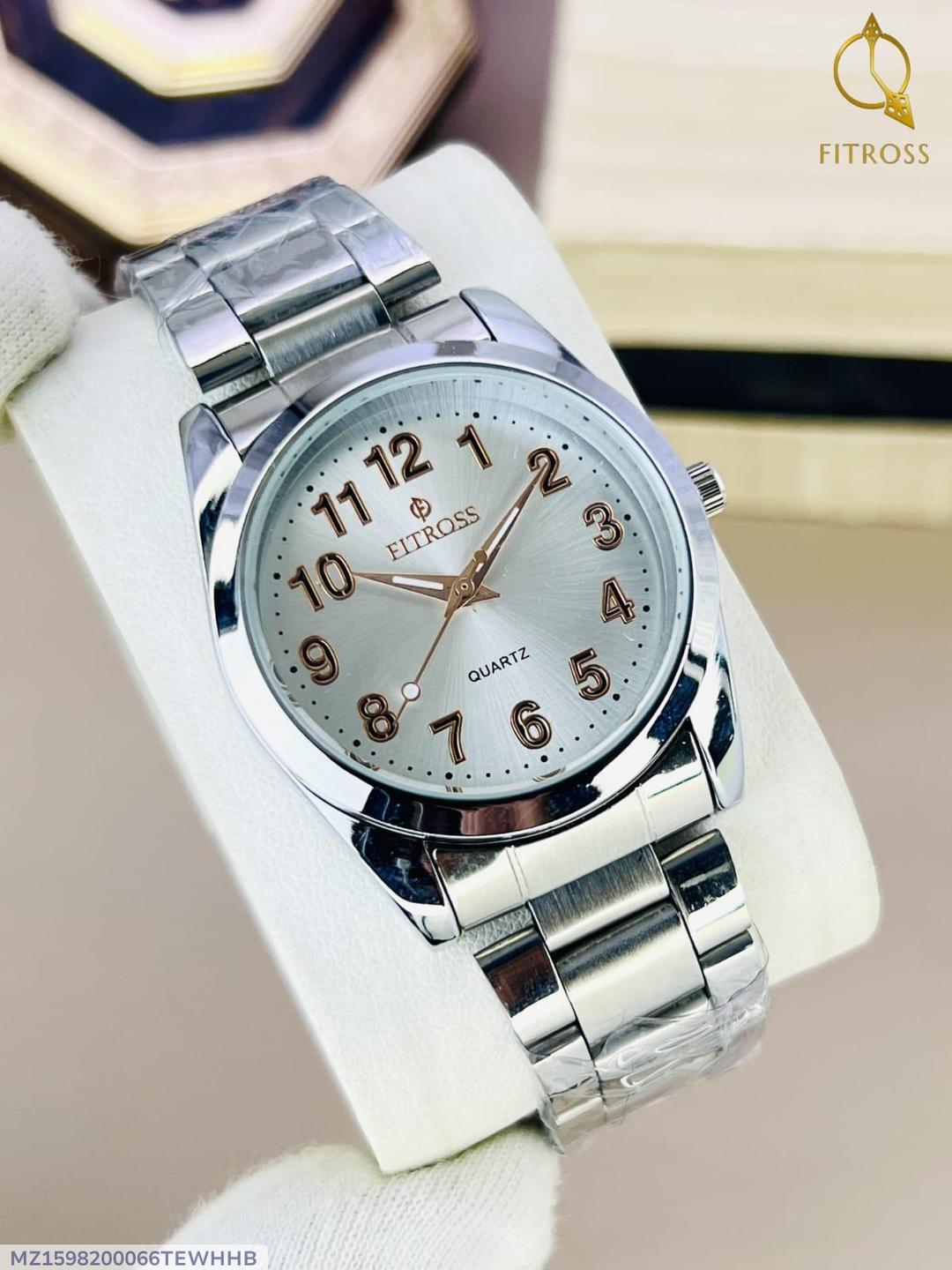 Men's Quartz Water Resistant Chain Starp Watch