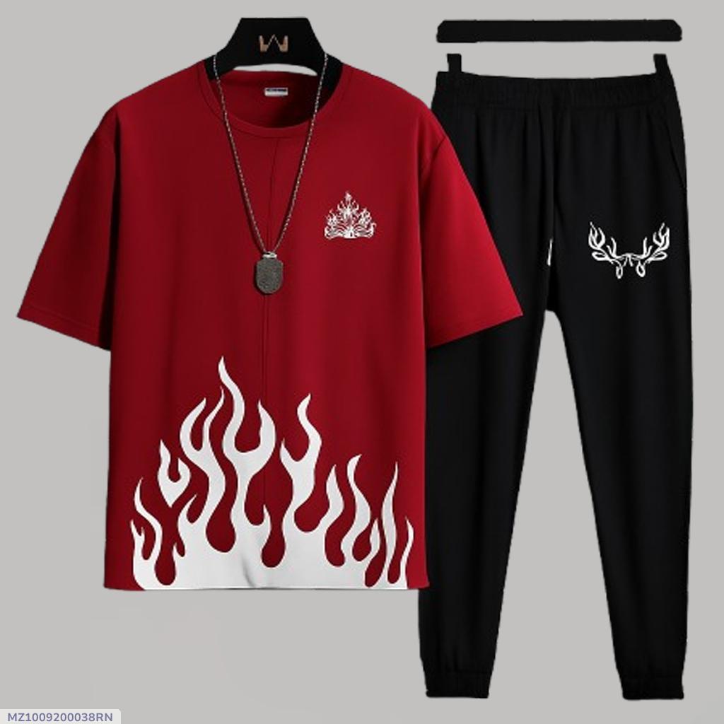 Men's Printed Micro Track Suit