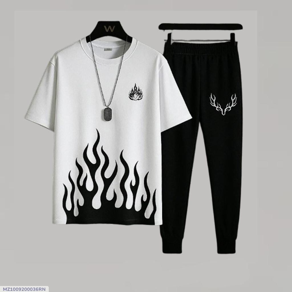 Men's Printed Micro Track Suit
