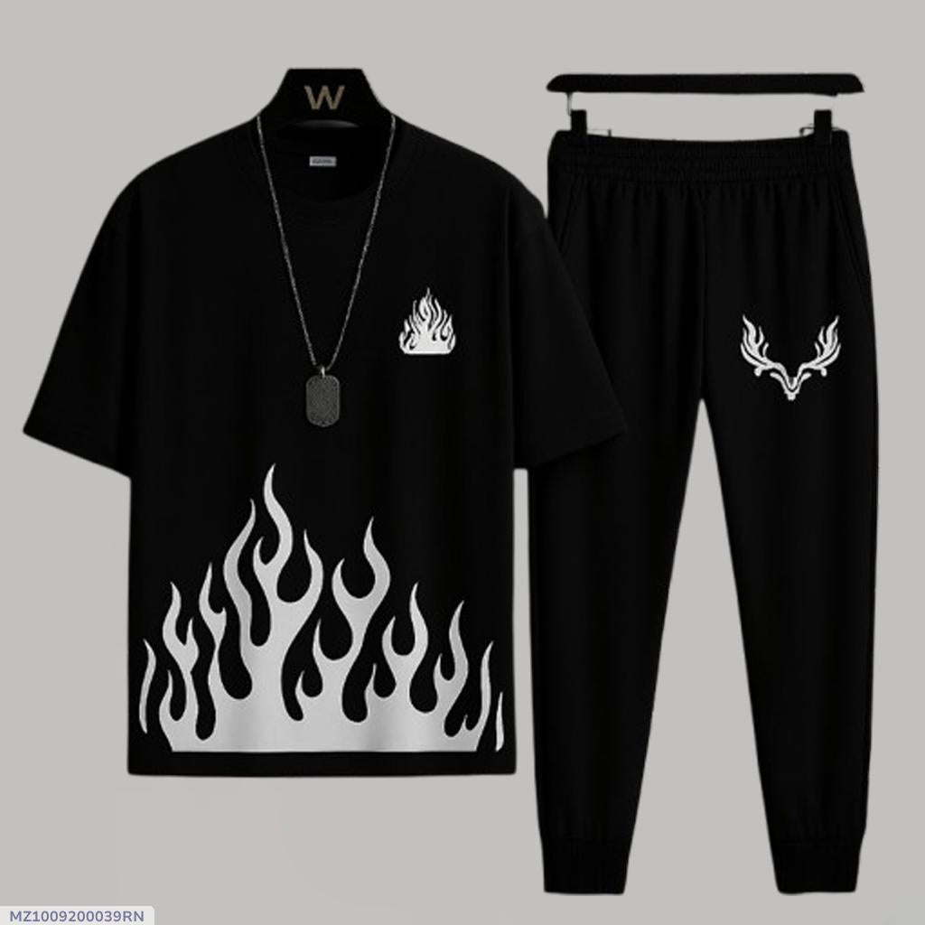 Men's Printed Micro Track Suit