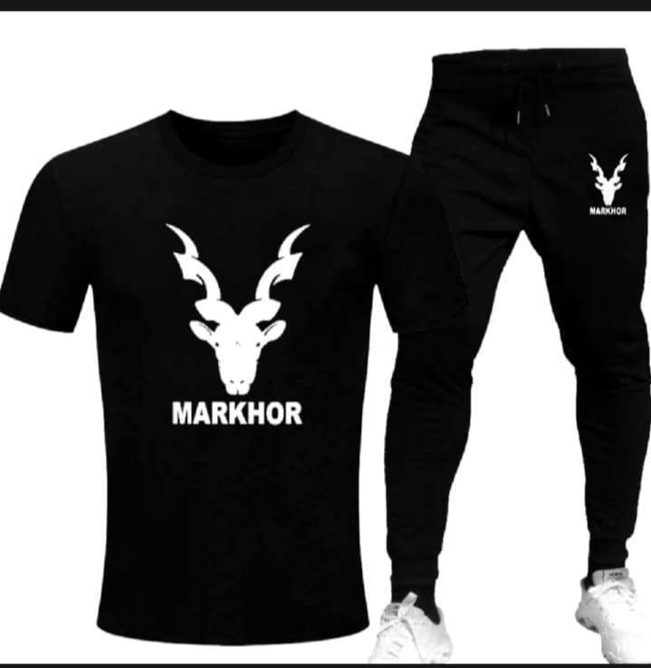 Men's Printed Polyester Track Suit - 2 Pcs Collection