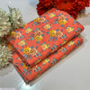 2 Pcs Women's  Unstitched Printed Suit